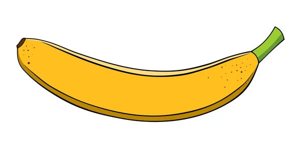 Vektoros illustation a banán — Stock Vector