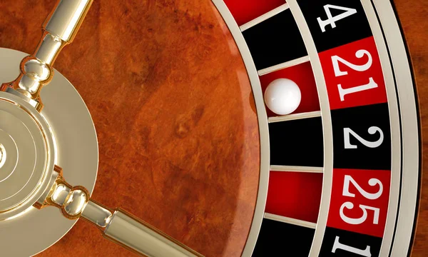 3D gör casino Roulette — Stockfoto