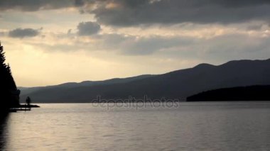 Dospat Barajı görünümünden Timelapse