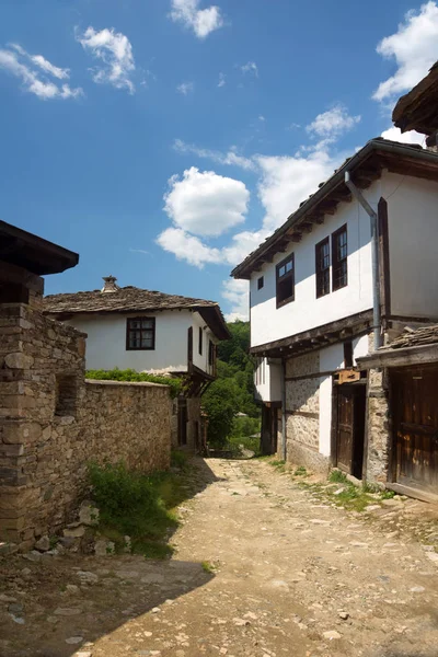 Old stone Bulgarian houses — Stock Photo, Image