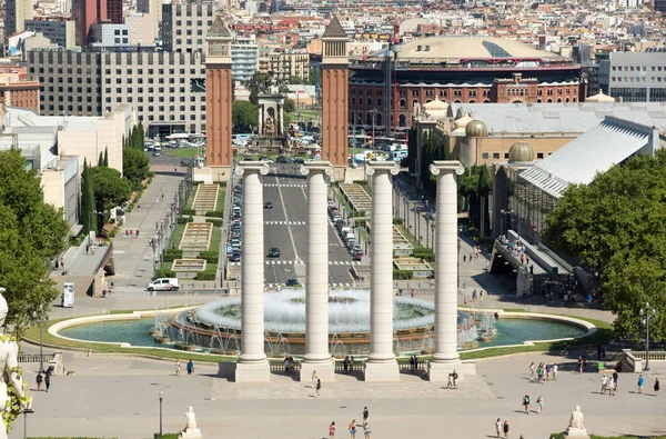 Uitzicht vanaf Barcelona — Stockfoto