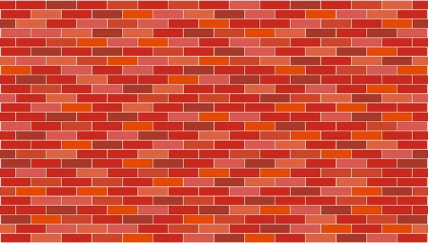 Red bricks wall — Stock Photo, Image