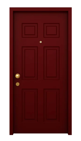 Dveře s rámem — Stock fotografie
