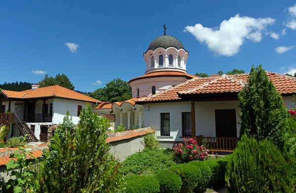 Fragmento Monatério Ortodoxo Cristão Situado Bulgária — Fotografia de Stock