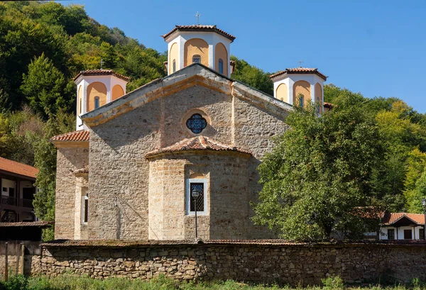 Fragment Chrześcijańskiego Klasztoru Prawosławnego Znajdujący Się Bułgarii — Zdjęcie stockowe