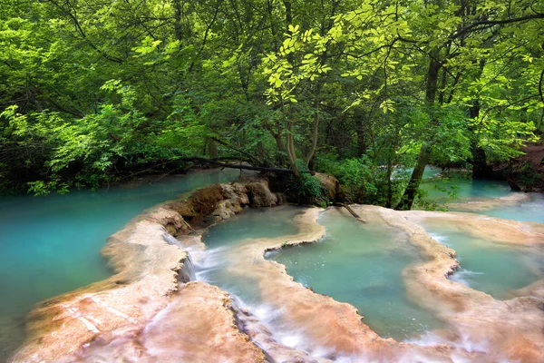 Вид Каскада Водопадов Крушуны — стоковое фото