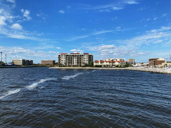Vista Port Royal Desde Pensacola Bay Pensacola Florida —  Fotos de Stock