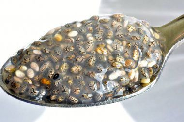 Chia tohumları yakın