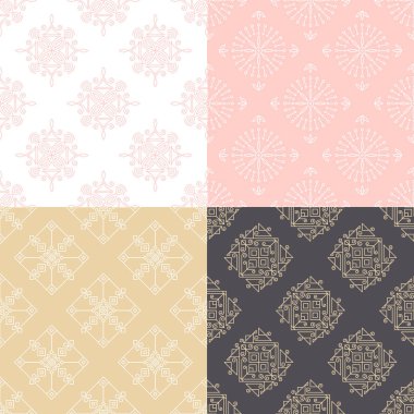 Kusursuz geometrik desen.