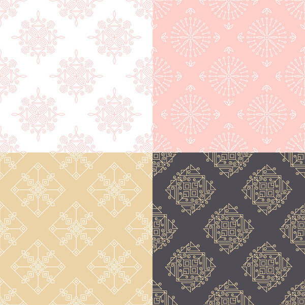 Бесшовный геометрический узор.