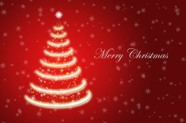 Kış tatili için Noel kartı