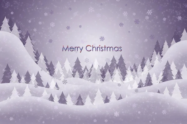 Christmas Card Winter Holiday — Stock Photo, Image