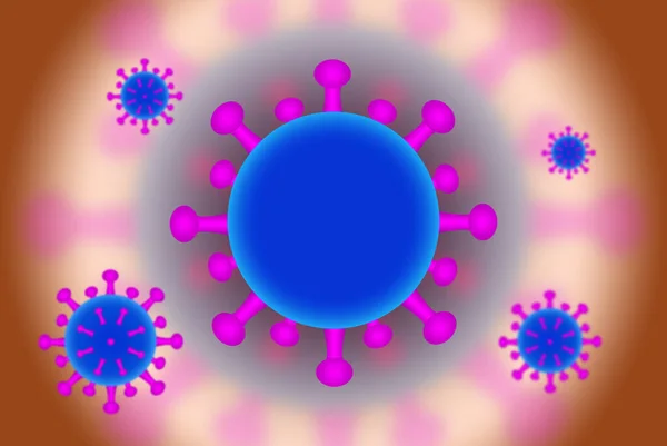 传染性的大肠病毒爆发和大肠病毒将流感医疗危机作为危险的流感病毒株病例或大流行的公共健康风险 一种攻击呼吸道的病原体 — 图库照片