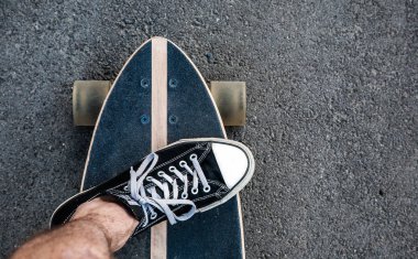 Paten kaykay ayak ayakkabı