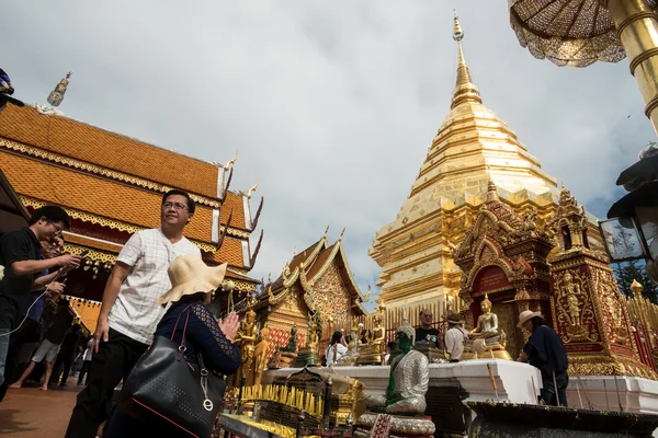 Temple Doi Suthep à Chiang Mai, Thaïlande — Photo