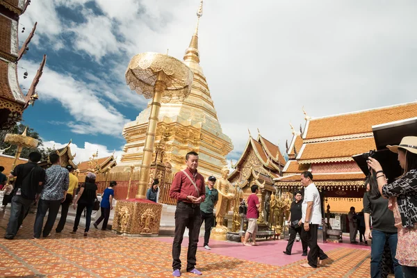 Temple Doi Suthep à Chiang Mai, Thaïlande — Photo