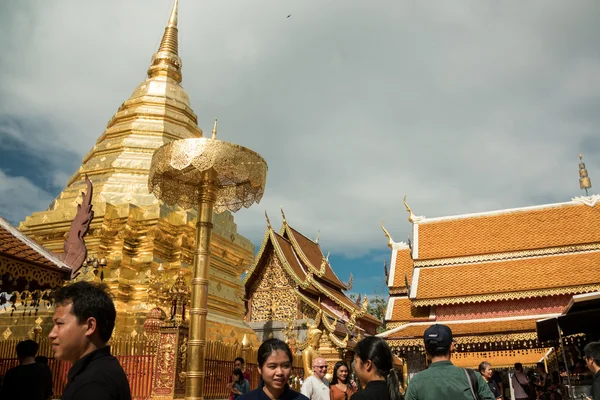 Temple Doi Suthep à Chiang Mai, Thaïlande — Photo