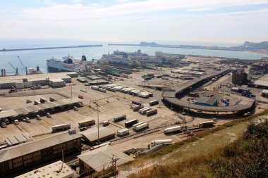 Dover bağlantı noktası üzerinden, İngiltere görüntülemek