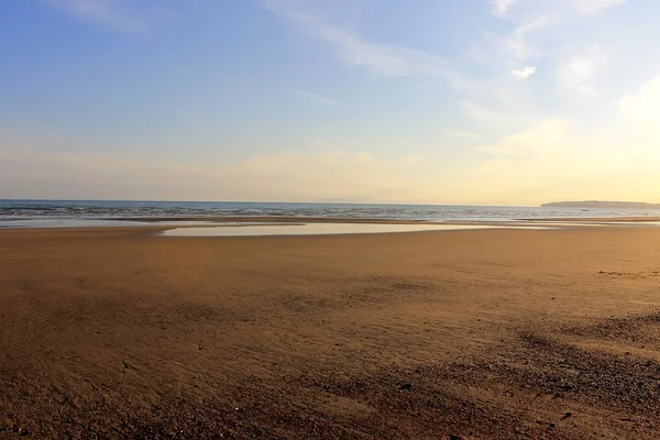 Praia em Camber Sands — Fotografia de Stock