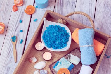  Spa için Hamam aksesuar seti