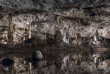The Balcarka Cave in the Moravsky Kras, clipart