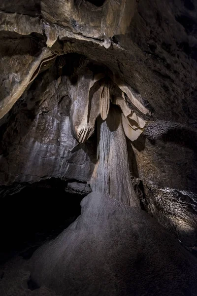 Moravsky Kras Balcarka mağarada, — Stok fotoğraf
