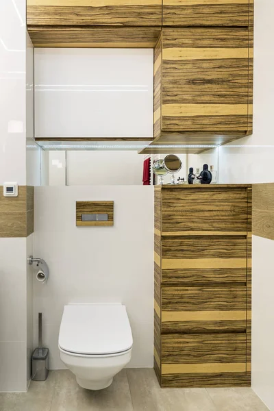 WC moderno in bagno — Foto Stock