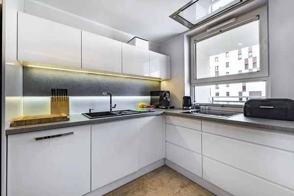 Desain interior dapur modern — Stok Foto