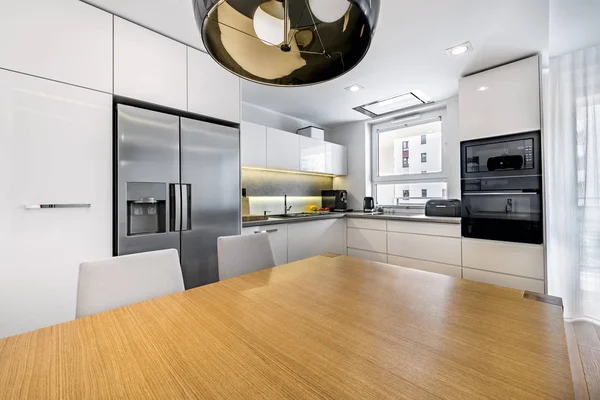 Modern mutfak iç tasarımı — Stok fotoğraf