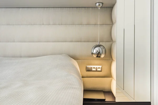 Detail dari kamar tidur modern — Stok Foto