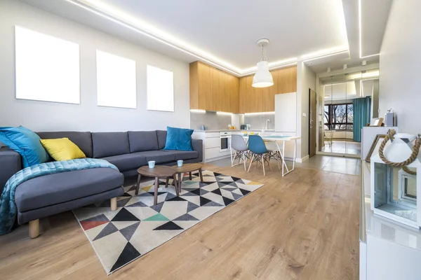 Modern interieur - open ruimte — Stockfoto