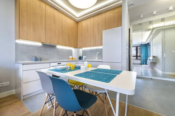 Cucina moderna interior design — Foto Stock