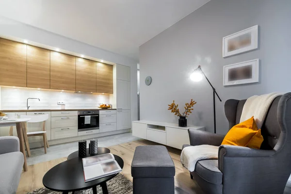 Modernes stilvolles Interieur — Stockfoto