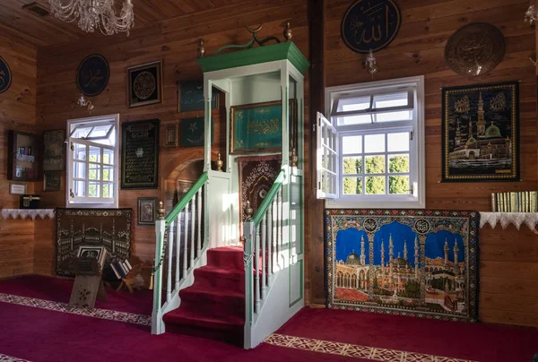 Interieur der Tatar-Moschee in Bohoniki, Polen — Stockfoto