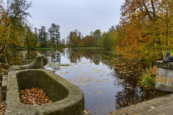 Nieborow yakınlarındaki Arkadya Tarihi Parkı — Stok fotoğraf