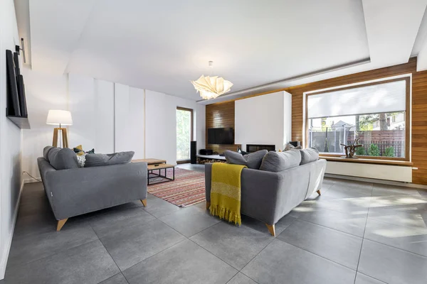 Modern interieur - woonkamer — Stockfoto