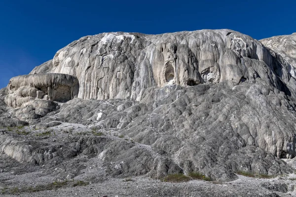 Nedre terrassen Mammuth varma källor, Yellowstone — Stockfoto