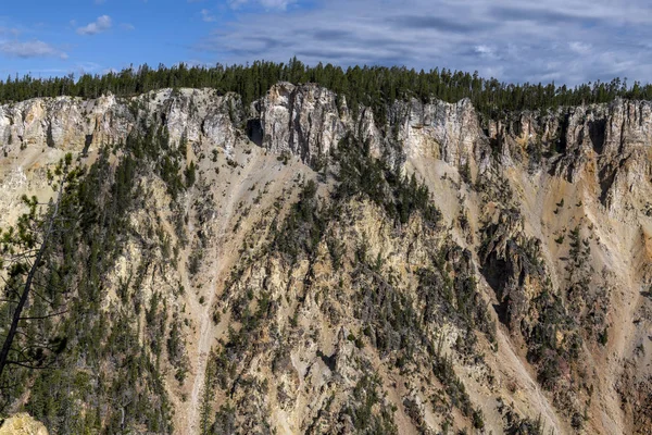 Grand canyon w Yellowstone — Zdjęcie stockowe