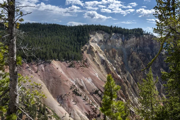 Grand canyon w Yellowstone — Zdjęcie stockowe