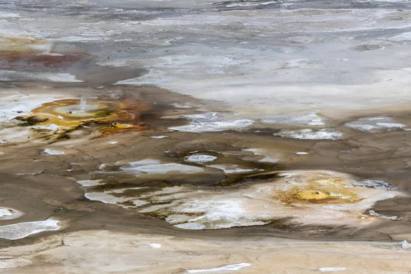 Kotlina Norris Geyser w Yellowstone — Zdjęcie stockowe