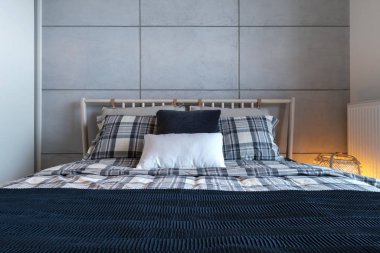 Modern yatak odası iç tasarımı