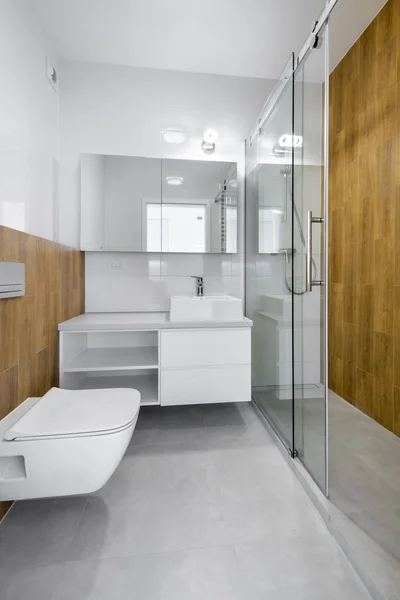Modern fürdőszoba belsőépítészet — Stock Fotó