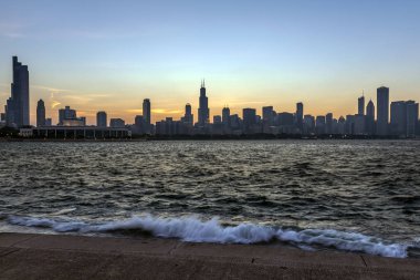Downtown Chicago panorama