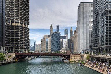Chicago 'da modern ve geçmiş mimari
