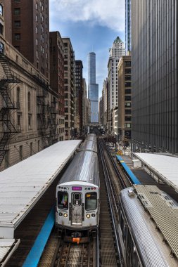 Chicago L metro treni.