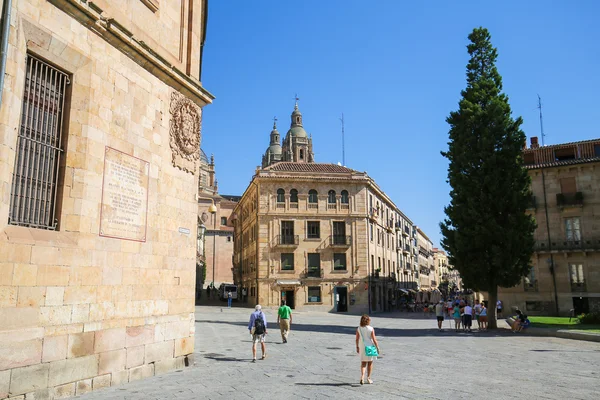 Historische architectuur in Salamanca, Spanje — Stockfoto