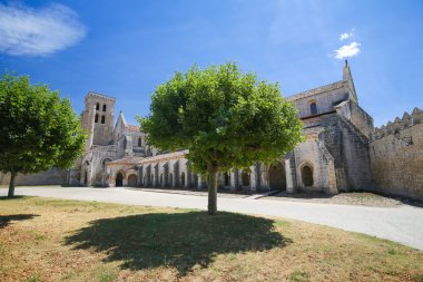 Las Huelgas Abbey yakınındaki Burgos, İspanya
