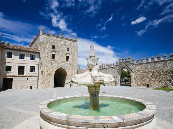 Las Huelgas Abtei in der Nähe von Burgos in Spanien — Stockfoto