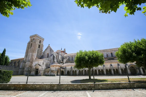 Las Huelgas Abbey niedaleko Burgos, Hiszpania — Zdjęcie stockowe