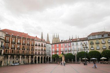 Burgos Plaza Mayor ve Katedrali